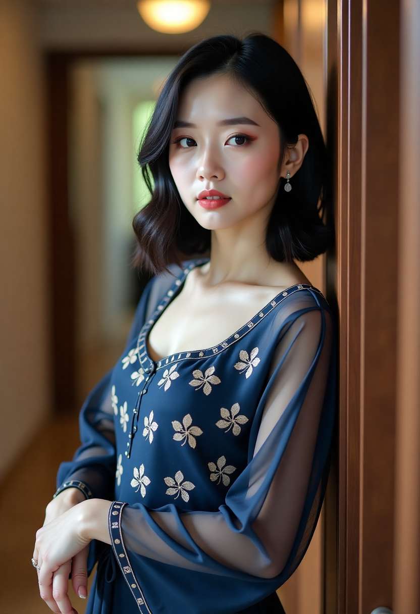 玻璃窗后的秘密剧照